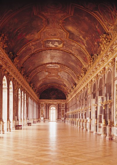 Galerie des Glaces (spejlsalen) 1678-84 af Jules Hardouin Mansart