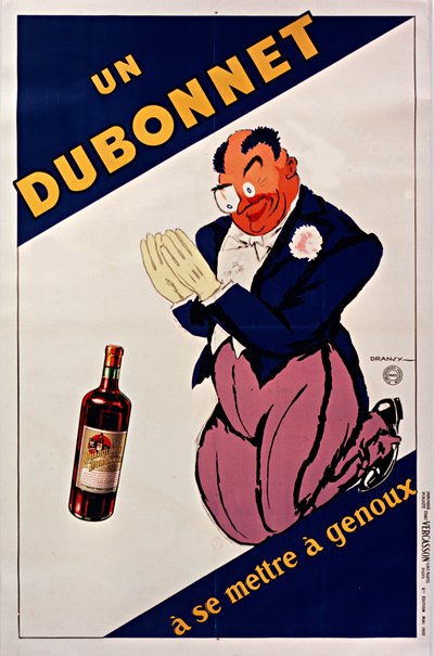 En Dubonnet til at knæle ned, 1932. af Jules Isnard Dransy