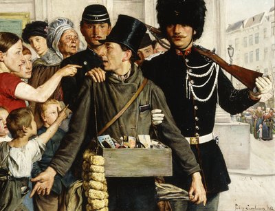 Arrestationen, 1882 af Jules Lambeaux