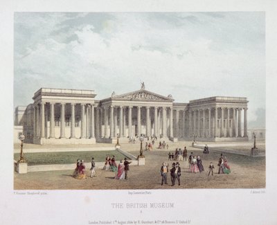 British Museum, Holborn, London, 1854 af Jules Louis Arnout