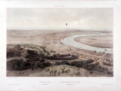 Greenwich, London, c1845 af Jules Louis Arnout