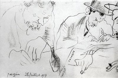 Paris-Køln af Jules Pascin