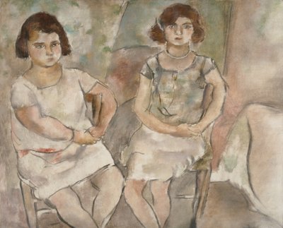 Rosette og Nana, 1925 af Jules Pascin