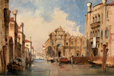 Scuola di San Marco, Venedig af Jules Romain Joyant