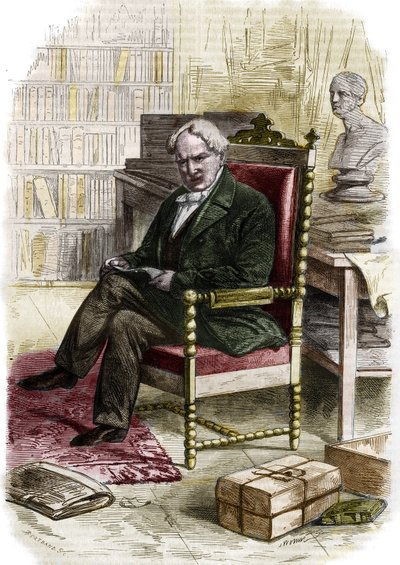 Portræt af Alexander Von Humboldt (Alexander af Humboldt af Jules Worms