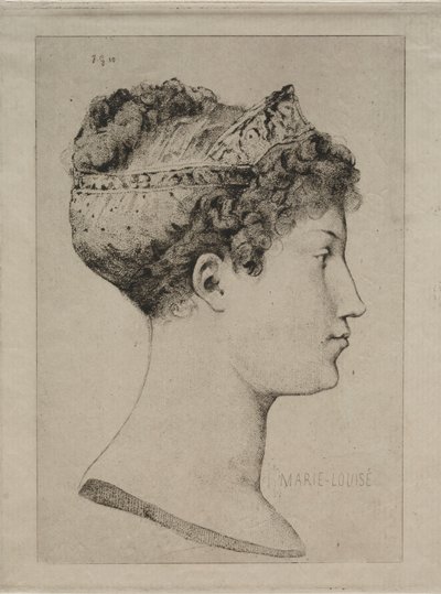 Marie Louise i Profil af Jules de Goncourt