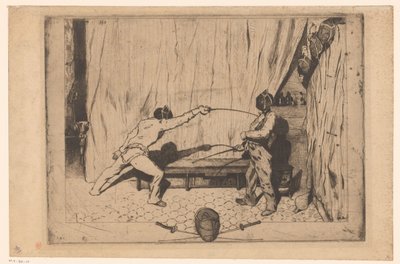To fægtere i aktion af Jules de Goncourt