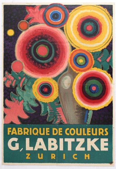 Labitzke Colour Paints Zürich, 1916. af Jules de Praetere