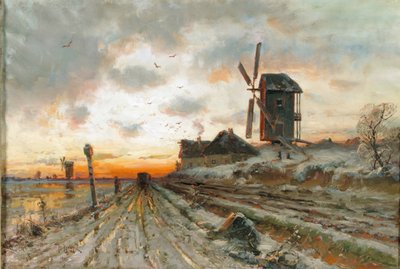 Tidligt forår, 1906 af Juli Julievich Klever