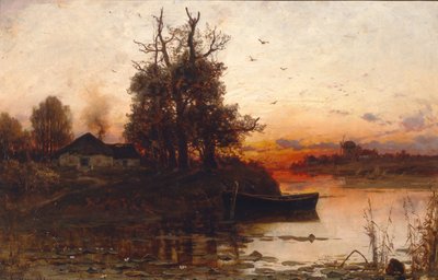 Aftenstilhed, 1894 af Juli Julievich Klever