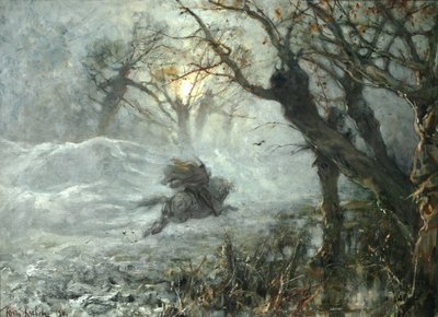 Kongen af skoven, ca 1887 af Juli Julievich Klever