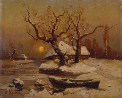 Vinteraften, 1911 af Juli Julievich Klever