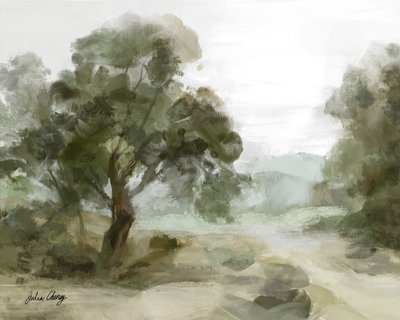 Stien gennem Misty Valley af Julia Cheney
