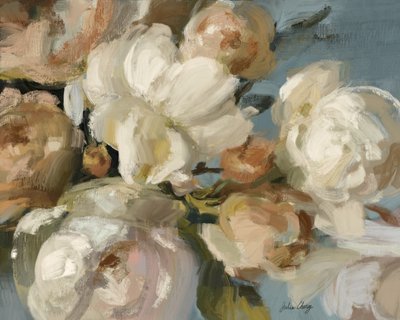 Bløde, hvide blomster af Julia Cheney