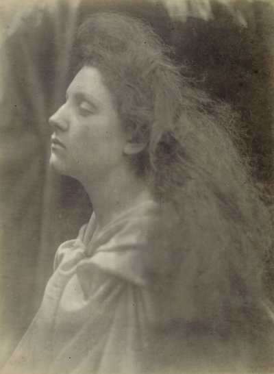 ("The Angel at the Tomb" – Englen ved graven) Mary Ann Hillier af Julia Margaret Cameron