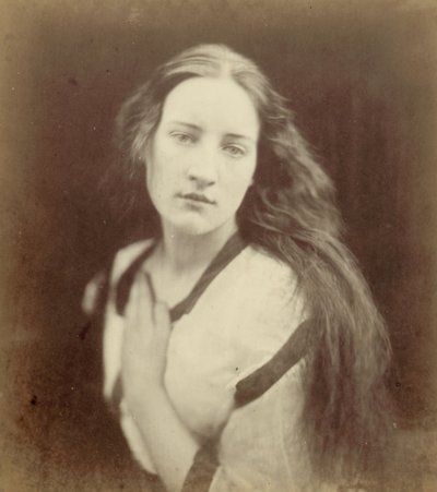 (»The Echo«), Hattie Campbell af Julia Margaret Cameron