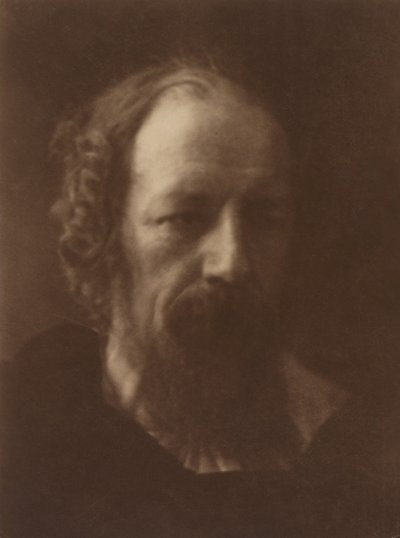 Alfred, Lord Tennyson, 1867, trykt 1905. af Julia Margaret Cameron