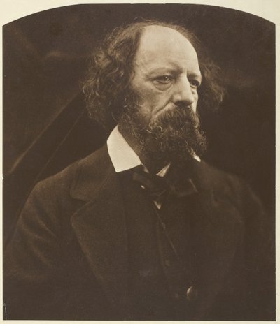 Alfred, Lord Tennyson, 1869, trykt 1875. af Julia Margaret Cameron