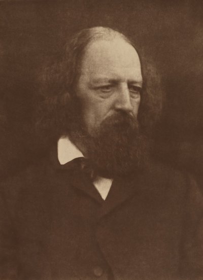 Alfred, Lord Tennyson, 1869, trykt 1905. af Julia Margaret Cameron