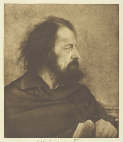 Alfred, Lord Tennyson Dirty Monk, 1865, trykt ca. 1893. af Julia Margaret Cameron
