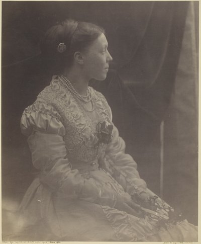 Anne Thackeray Ritchie af Julia Margaret Cameron