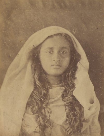 Ceylonsk kvinde, 1875-79. af Julia Margaret Cameron
