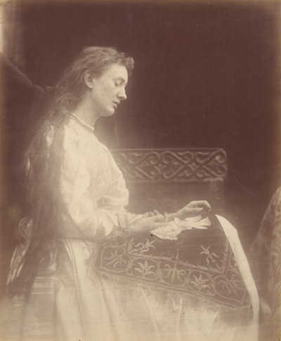 Elaine, 1874. af Julia Margaret Cameron