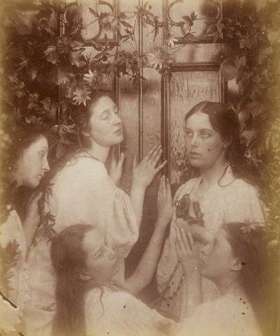 Har vi ikke hørt, at brudgommen er så sød, august 1874 af Julia Margaret Cameron