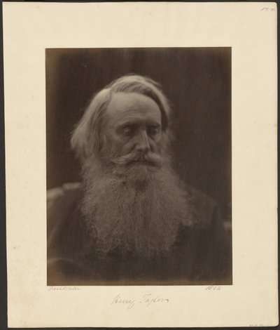 Henry Taylor af Julia Margaret Cameron