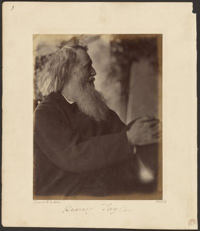 Henry Taylor af Julia Margaret Cameron
