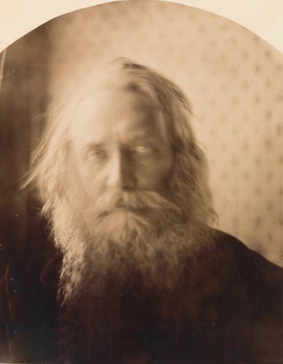 Henry Taylor. Forfatter af Philip Van Artevelde, 1864. af Julia Margaret Cameron