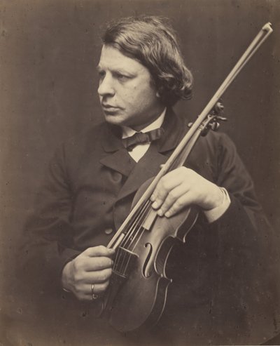hr. Joachim, 1868. af Julia Margaret Cameron