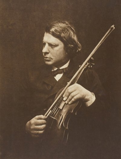 Herr Joseph Joachim, 1868, trykt 1875. af Julia Margaret Cameron