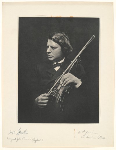 Josef Joachim af Julia Margaret Cameron