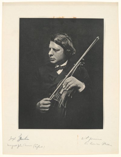 Joseph Joachim af Julia Margaret Cameron