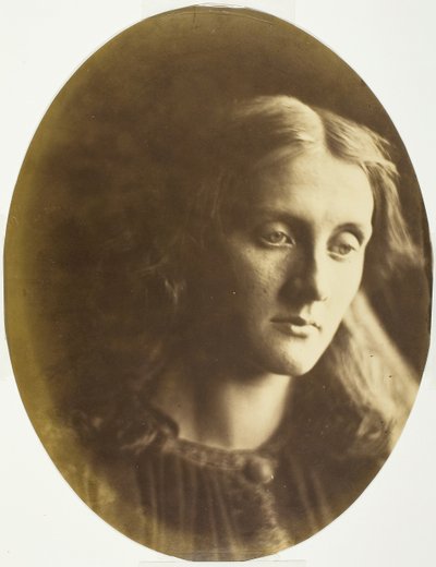 Julia Jackson Saint Julia, Min niece Julia, Mit yndlingsbillede, 1867. af Julia Margaret Cameron