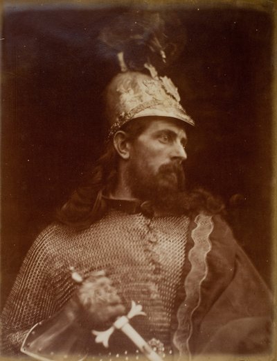 Kong Arthur, 1874. af Julia Margaret Cameron