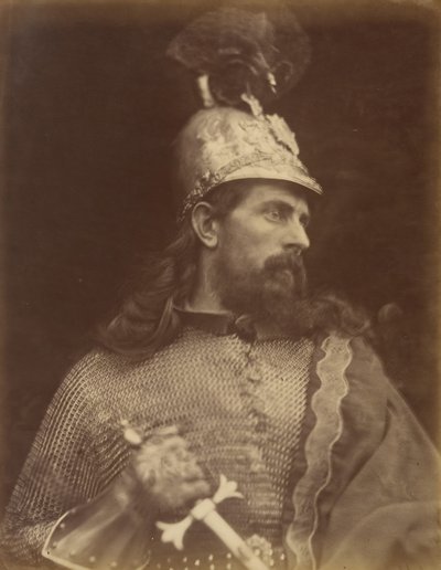 Kong Arthur, september 1874. af Julia Margaret Cameron