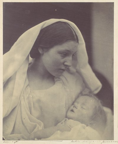 Den hvilende Jomfru Maria af Julia Margaret Cameron