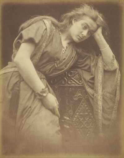 Mariana/"Hun sagde, at jeg er frygtelig frygtelig, jeg ville ønske, jeg var død" af Julia Margaret Cameron