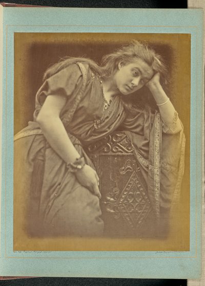 "Mariana - Hun sagde, at jeg er frygtelig frygtelig, jeg ville ønske, jeg var død" af Julia Margaret Cameron