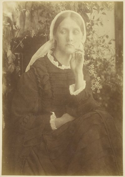 Mrs. Herbert Duckworth, 1872. af Julia Margaret Cameron