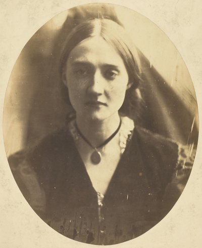 Fru Herbert Fisher, 1864. af Julia Margaret Cameron
