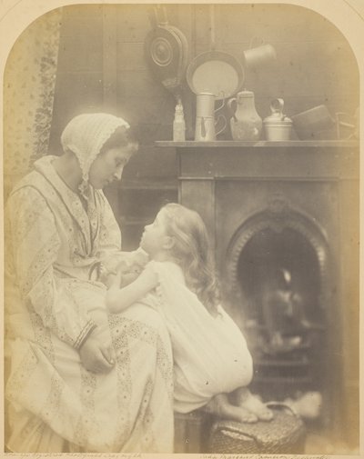 Mrs. Rachael Gurney ("Må Gud bringe far sikkert hjem", "Three Fishers Went Sailing Into the Deep") af Julia Margaret Cameron