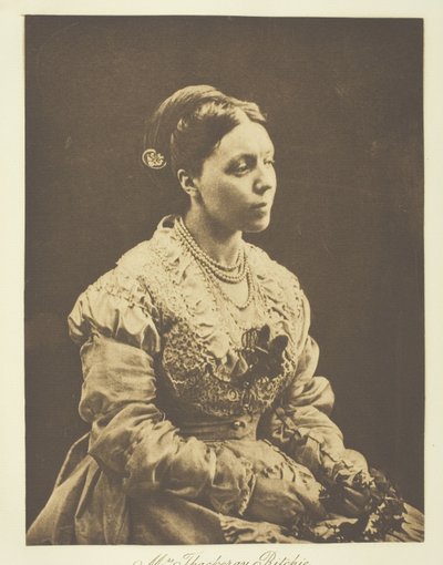 Mrs. Thackeray Ritchie af Julia Margaret Cameron