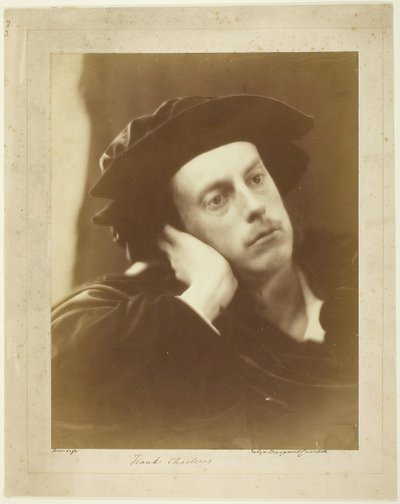 Portræt af The Hon. Frank Charteris, 1867. af Julia Margaret Cameron