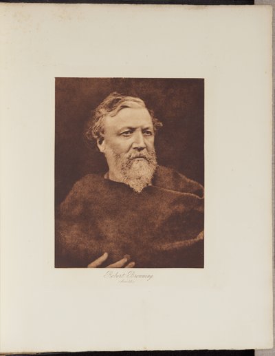 Robert Browning af Julia Margaret Cameron