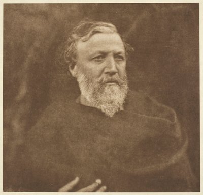 Robert Browning, 1865, trykt 1875. af Julia Margaret Cameron
