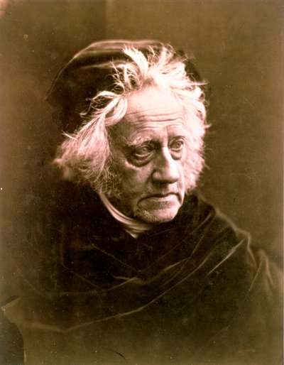 Sir John Frederick William Herschel, britisk astronom, 1867 af Julia Margaret Cameron