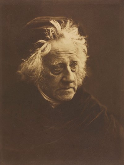 Sir John Herschel (1792-1871) af Julia Margaret Cameron